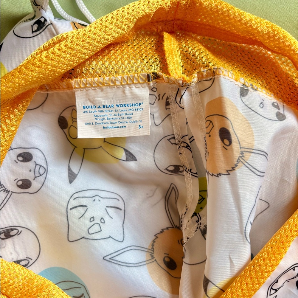 Build-A-Bear Pokemon Drawstring Bag - NEW. - Picture 7 of 8